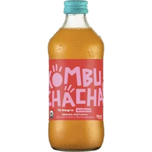 Caja Botellas Kombuchacha® Té Negro <br> ENFOCA